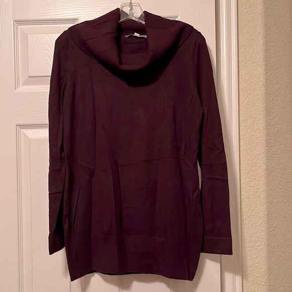 LOFT Sweaters - Loft Maroon Cowl Neck Sweater